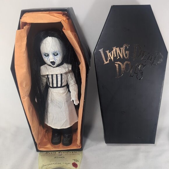 Mezco Toyz Living Dead Dolls Series 16 Eleanor Doll w/ Certificate - No Costume - Picture 1 of 15